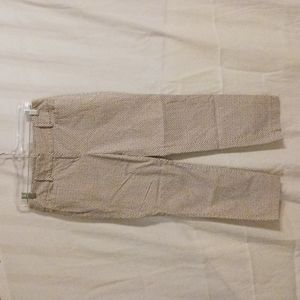 Loft Specled Cropped Pants - size 2